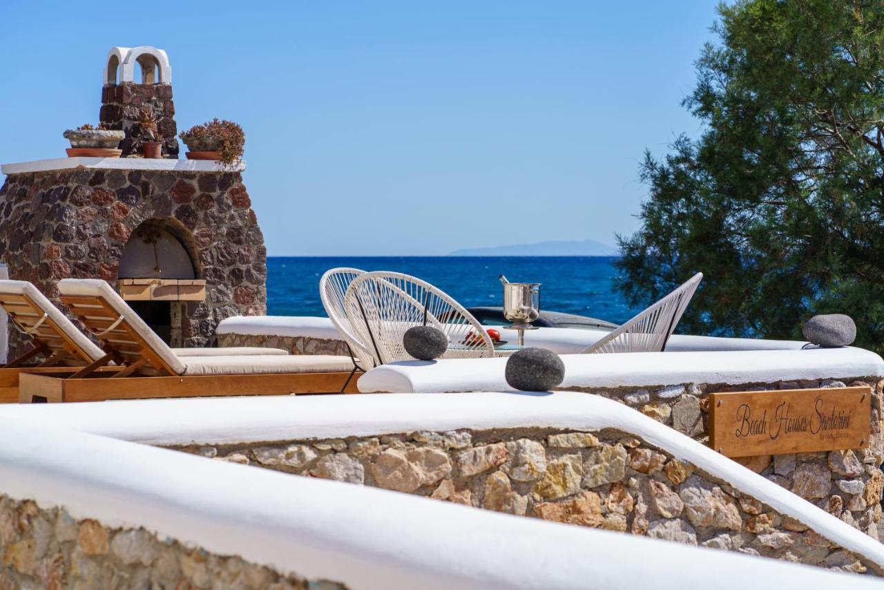 Beach Houses Santorini Kamári Esterno foto