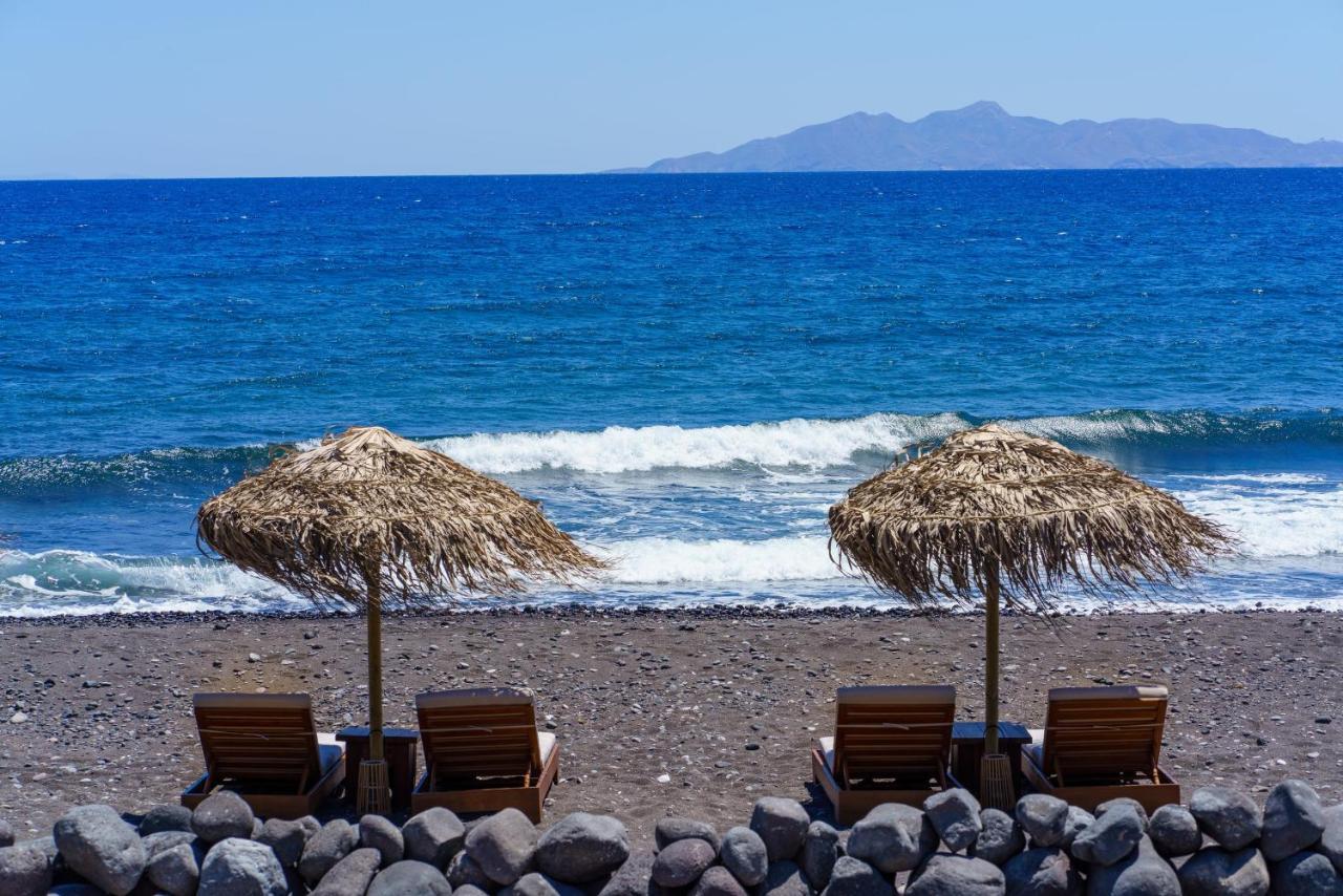 Beach Houses Santorini Kamári Esterno foto