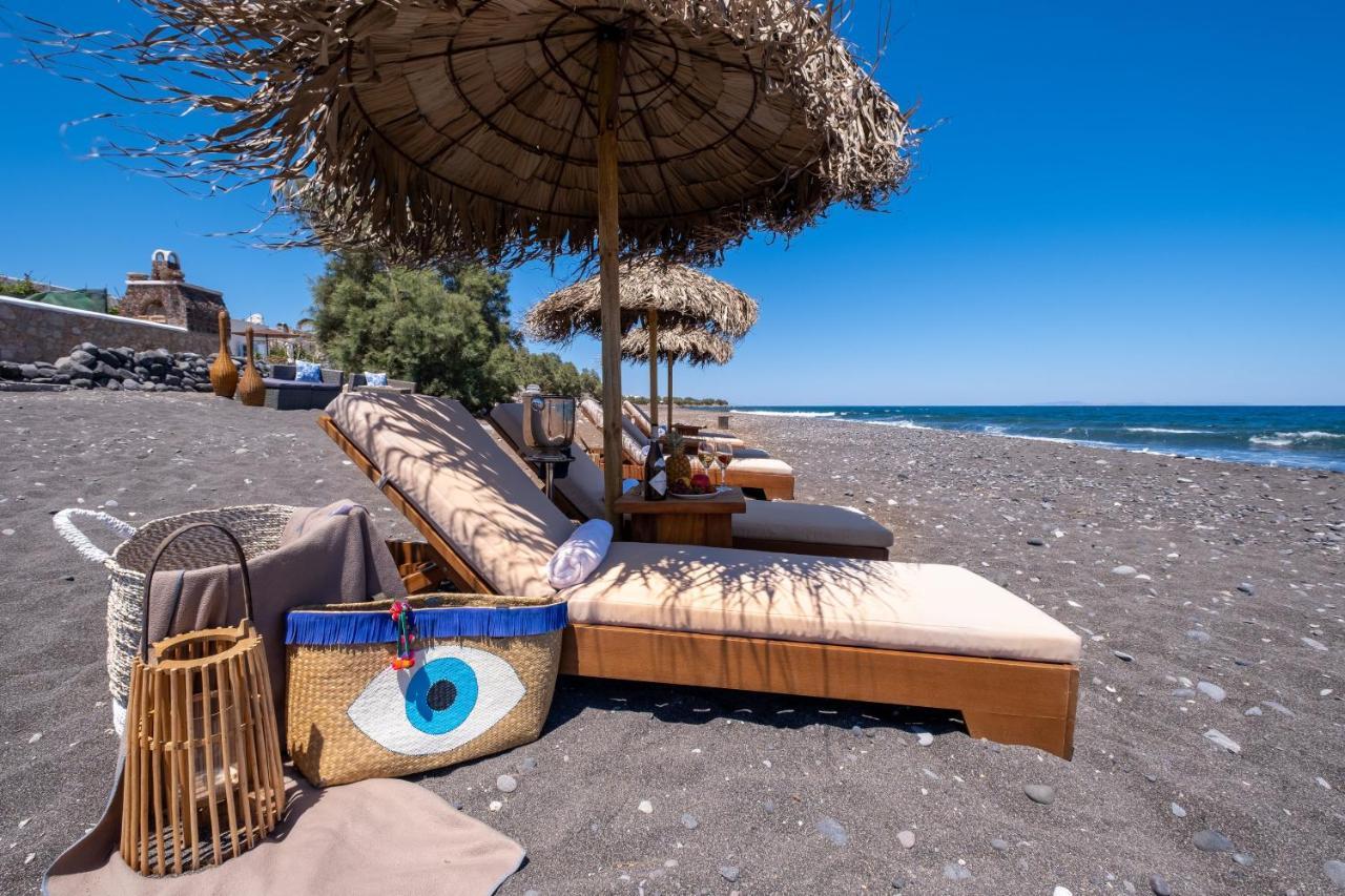 Beach Houses Santorini Kamári Esterno foto