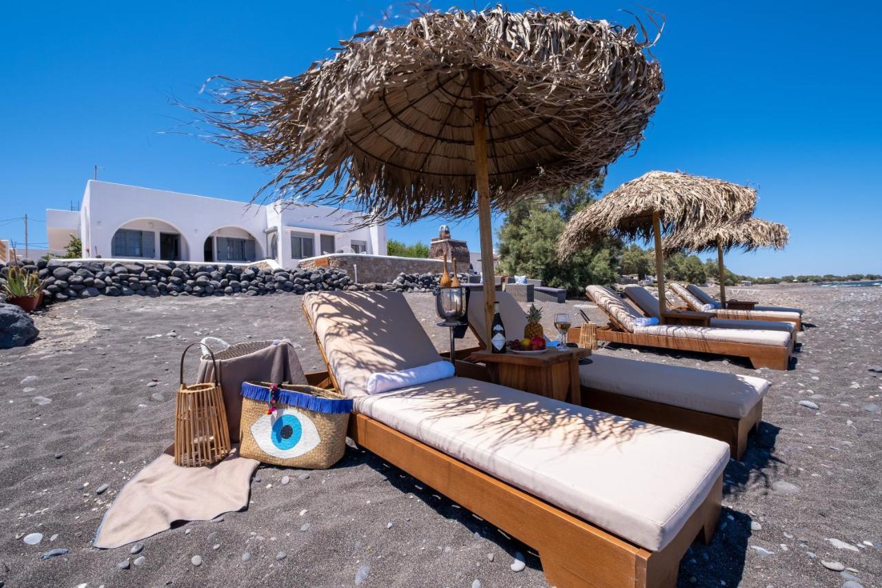 Beach Houses Santorini Kamári Esterno foto