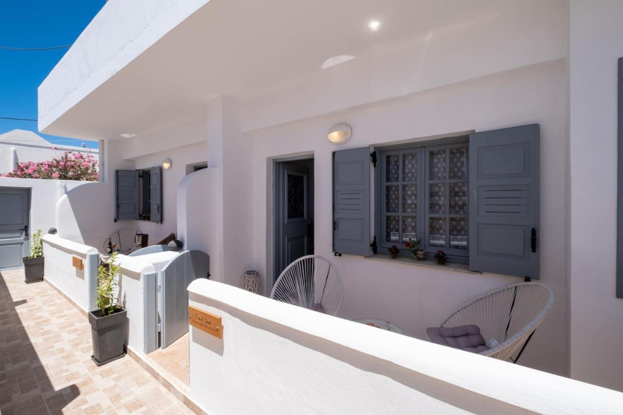 Beach Houses Santorini Kamári Esterno foto