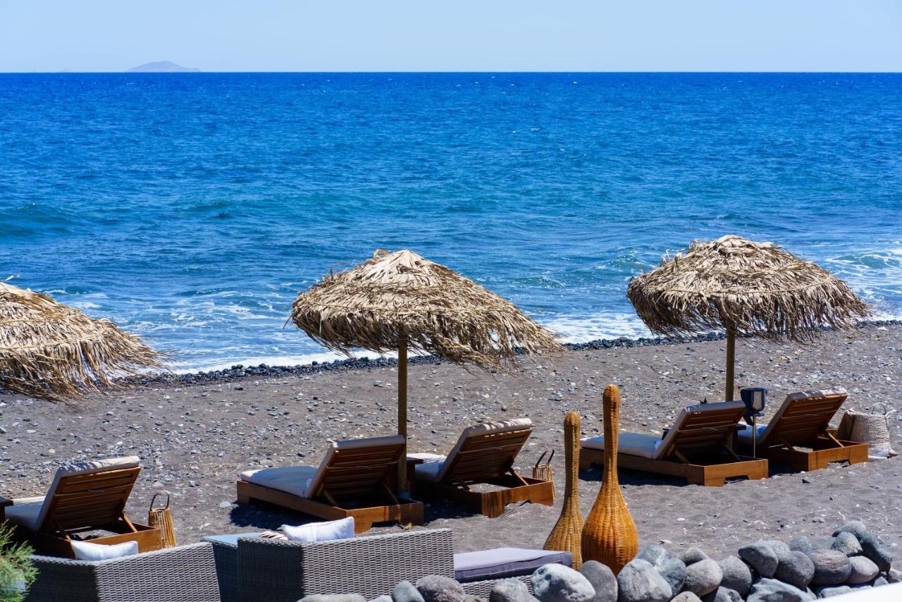 Beach Houses Santorini Kamári Esterno foto